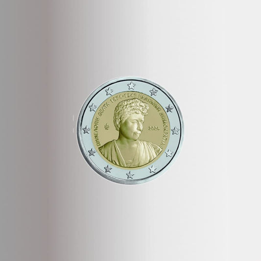 Grecia: 2 euro "Penelope Delta"